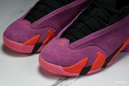 DH4121-600 JORDAN RETRO (W) PINK SHOCKING LOW 14 0919